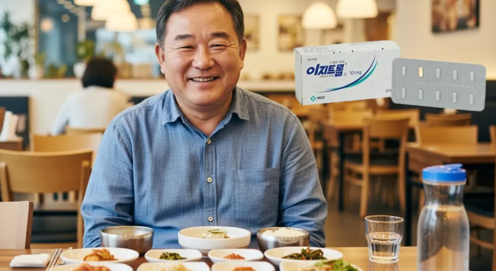 중년남성과 이지트롤정